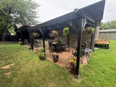 Covered Pergola Construction