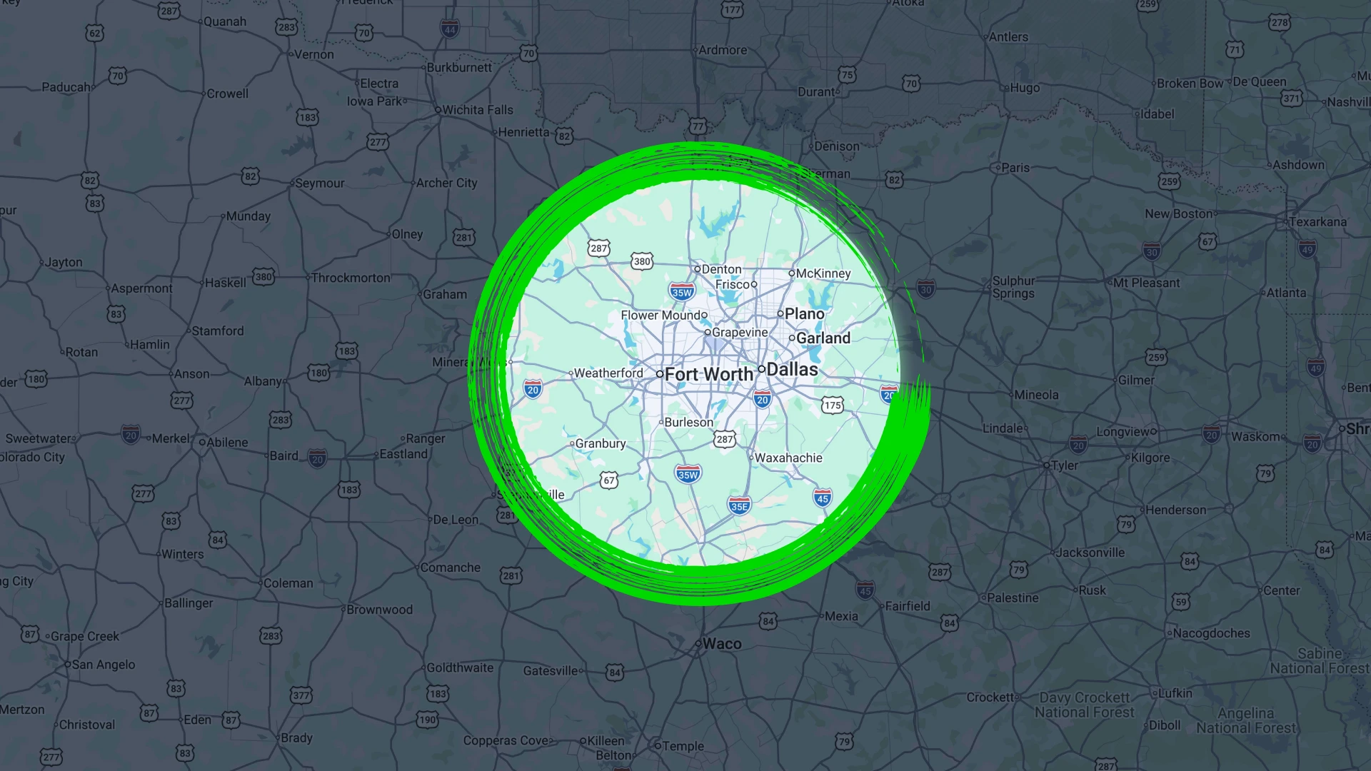 Map Form Full Width Frame